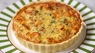 Recette  Tarte aux Crevettes 🥧🍤l [upl. by Luapleahcim953]