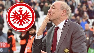 Fischer tritt Anfang 2024 als EintrachtPräsident zurück  SID [upl. by Raseta840]