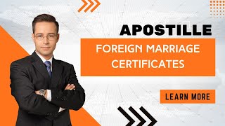 How To Apostille Foreign Birth and Marriage Certificates in Massachusetts Fast Processing [upl. by Brandais]