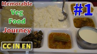 Hyderabad Veg food Episode 1 Hyderabad veg Biryani and Thali [upl. by Quincy]