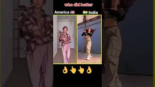 Who did better 👌💃🥰 trending duetdance youtubeshorts ytshorts short shorts viralreels dance [upl. by Cathrine]