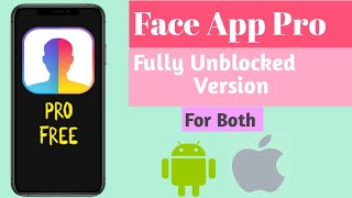 Face App Pro download free  Get FaceApp pro for free lifetime 🔥🔥 [upl. by Idnat]