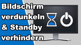 Bildschirm ausschalten amp Standby nach Inaktivität verhindern [upl. by Adlemi67]