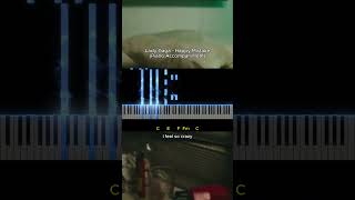 PIANO KARAOKE Happy Mistake  Lady Gaga Highlight 2 shorts short shortvideo [upl. by Namyaw]