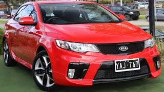 B5354  2010 Kia Cerato Koup Auto MY10 Review [upl. by Diad]