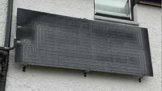 Thermodynamic Water Heating Panel System  Dundee  Angus  Scotland [upl. by Bridwell]