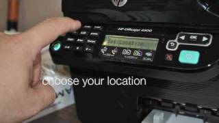 HP Officejet 4500 Hardware Setup [upl. by Flowers]