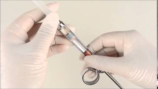 Preparation of Aspirating Syringe [upl. by Oiromed]