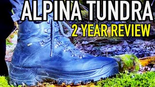 Alpina Tundra Hiking Boots from Varusteleka 2 Year Review [upl. by Canter]