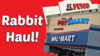 First Rabbit Haul Petco Petsmart Walmart [upl. by Alurd203]