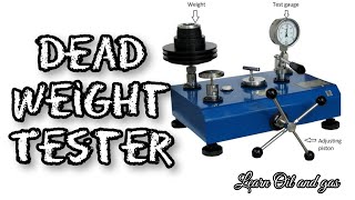 Principle of Dead Weight tester  Dead Weight Tester Calibration [upl. by Ardyth]