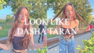 Look like dasha taran subliminal dasha taran cc subliminal ☆ extremely powerful [upl. by Kareem690]