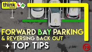 Forward Bay Parking Manoeuvre amp Reversing Back Out Driving Tests in 2020 Easy Parking [upl. by Rebor]