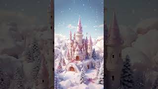 Mini Christmas castle winter architecture [upl. by Nali]