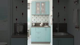 top5 small spaces kitchen design shorts trending [upl. by Olleina]