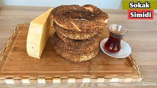 ÇITIR ÇITIR SOKAK SİMİDİ   Turkish Bagel Recipe [upl. by Arakahs66]