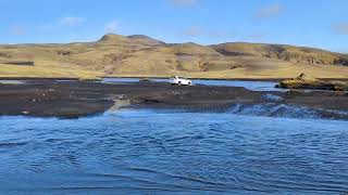 F210 Holmsa ford River crossing Iceland [upl. by Higginson]