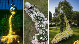 777 iDEAS de RECICLAJE DE MACETEROS y COSAS VIEJAS para inspirarte y decorar el jardin en tu hogar [upl. by Fiedler]