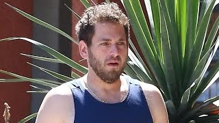 Jonah Hill Looks Trimmed Down While Heading for the Gym  Check Out His Slimmer Physique [upl. by Ennasor]