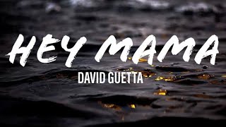 David Guetta  Hey mama ft NickiMinaj BebeRexha  Lyrics  cutenetworks [upl. by Drusy]