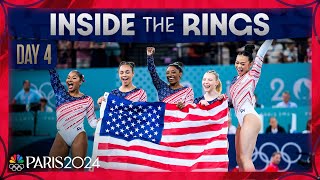 Simone Biles US gymnastics and womens rugby seize the day at Olympics  Inside the Rings Day 4 [upl. by Asiluj592]