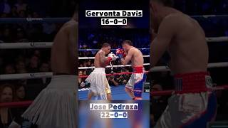 Gervonta Davis vs Jose Pedraza  Fast Fight GervontaDavis JosePedraza sports boxing ko [upl. by Crandall]