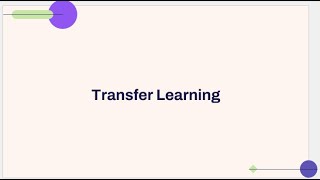 Transfer Learning شرح [upl. by Hiller]