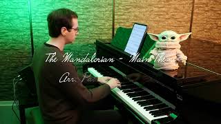 The Mandalorian  Main Theme Arr Patrik Pietschmann themandalorian pianomusic ludwiggöransson [upl. by Martineau]