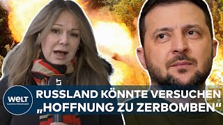 UKRAINEKRIEG Neuer Raketenhagel zu Neujahr quotWürde in die perfide Taktik Russlands passenquot [upl. by Aelahc]