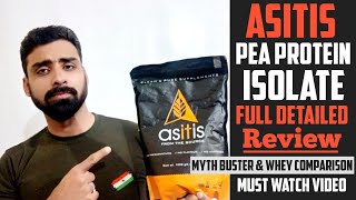 Asitis Pea Protein Isolate Indepth Review Whey vs plant protein Comparison By The Fit Marine [upl. by Garold]