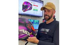 🔴NOVO CAPACETE ASX OU SERIA O NOVO AXXIS review completo com análise e UNBOXING [upl. by Yliab]