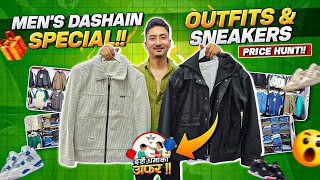 Mens Stylish OutfitsSneakers Price Hunt at Forever YoungTshirtsJacketsPants Price in Nepal [upl. by Enaek]