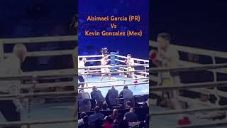 Abimael Garcia PR vs Kevin Gonzalez Mex [upl. by Anya]