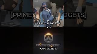 SPY VS OVERWATCH CHARACTERS overwatch2 shortvideo tf2meme vs edit tf2 memes short tf2shorts [upl. by Carrel156]