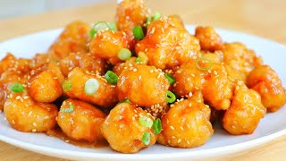 Honey Crispy Sesame Chicken Recipe Shorts quotCiCi Li  Asian Home Cookingquot [upl. by Farmann]