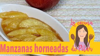 Manzanas caramelizadas con canela receta europea  LA COCINA DE PILAR [upl. by Thenna103]