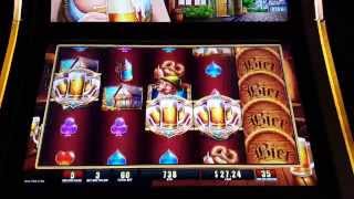 Bier Haus 200 Slot Machine  Free Spins Bonus  Small Bet Big Win [upl. by Potts]