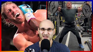 Logan Paul Should Retire Stallones Strength Test [upl. by Chere]