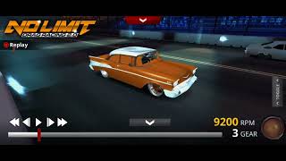 No limit drag racing 20 tune Fastest All motor Belair on 24s vs Nova on 3521 5K 14 mile🔥6125 [upl. by Judus]