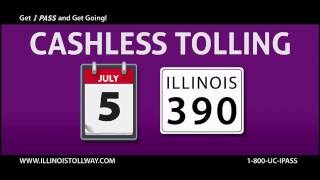 Cashless Tolling on Illinois Route 390 Tollway begins July 5 [upl. by Inalial]