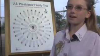 12YearOld Discovers All US Presidents Are Direct Descendants of King John Of England [upl. by Darraj]