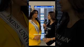 Miss Universe Israel Told to Remove Her Sash Watch the Full Story on My Channel missuniverse [upl. by Yovonnda630]