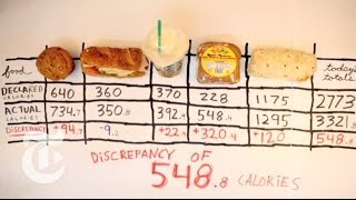 Calorie Detective The Real Math Behind Food Labels  OpDocs  The New York Times [upl. by Rogerg]