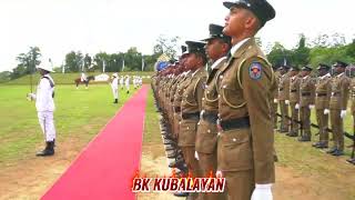 bk statuskalutara police college 20211231 batch passing out video [upl. by Lavena]