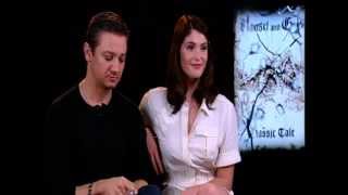 Jeremy Renner amp Gemma Arterton Talk Hansel And Gretel Witch Hunters [upl. by Epoillac930]