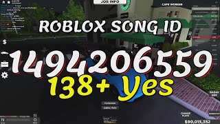 138 Yes Roblox Song IDsCodes [upl. by Mariel314]