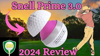 Snell Prime 30 Golf Ball Review [upl. by Naenej74]