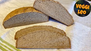 Glutenfreies Brot aus ganzen Buchweizen  ohne Hefe  saftig lecker und gesund [upl. by Kcirederf]