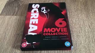 Unboxing Scream 6 film Collection Dvd [upl. by Arodasi]