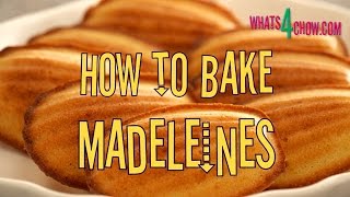 How to Bake Traditional Madeleines Original French Madeleines recipe  quick and easy [upl. by Leunammi]